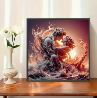 Preview: Diamond Painting Liebespaar